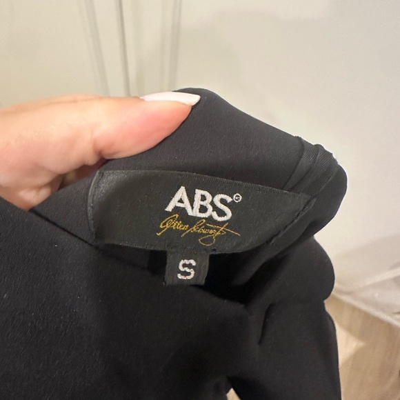 ABS Black Evening Dress - Picture 3 of 5